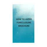 How To Avoid Foreclosure Brochure