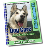 Niche Content Kit: Dog Care