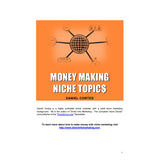 Money Making Niche Topics